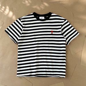 AMI Stripe Short Sleeve T-Shirt